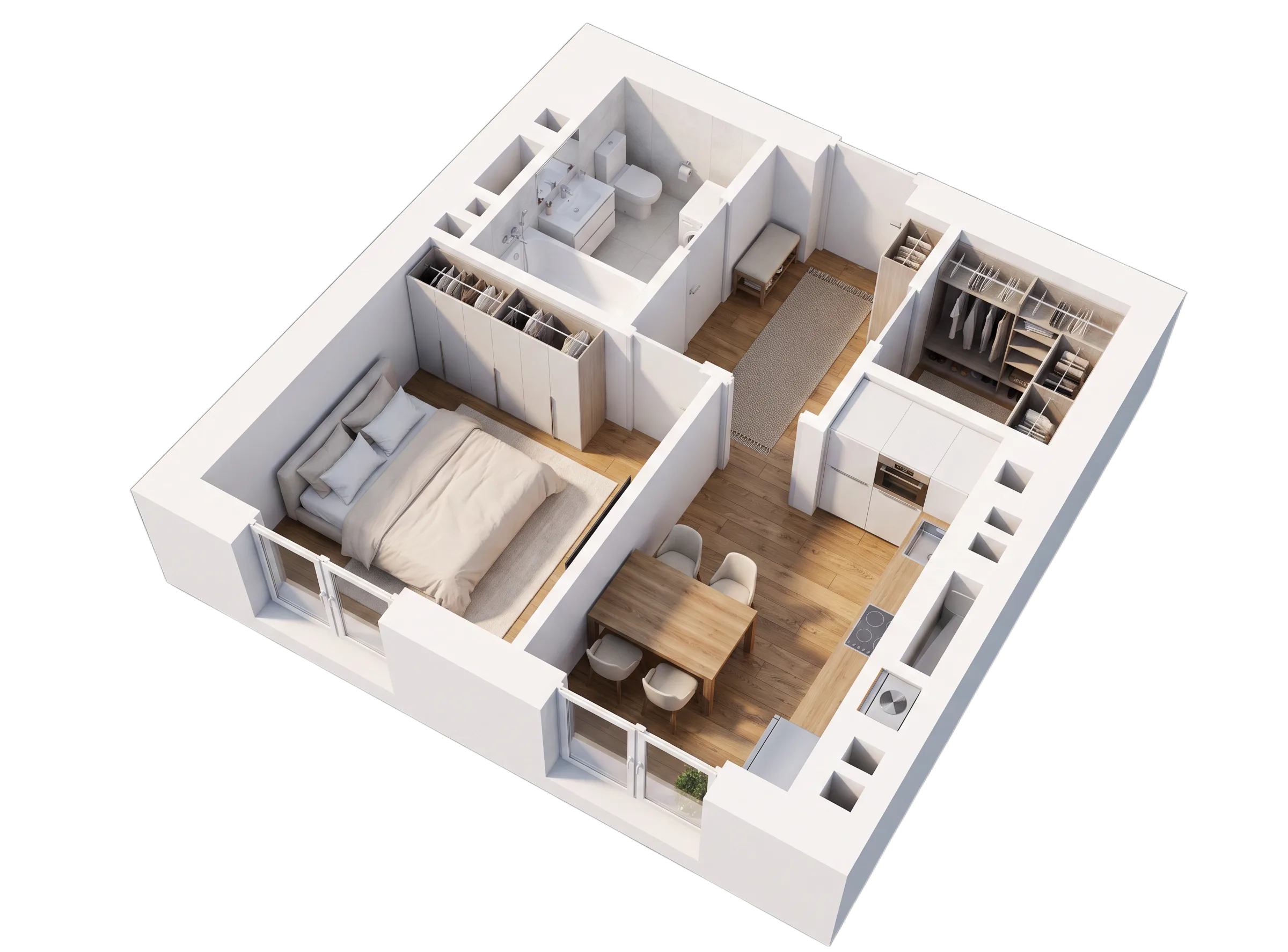 Apartment floor plan №10